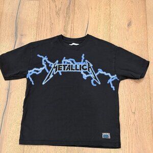 ZARA METALLICA BOYS T-SHIRT